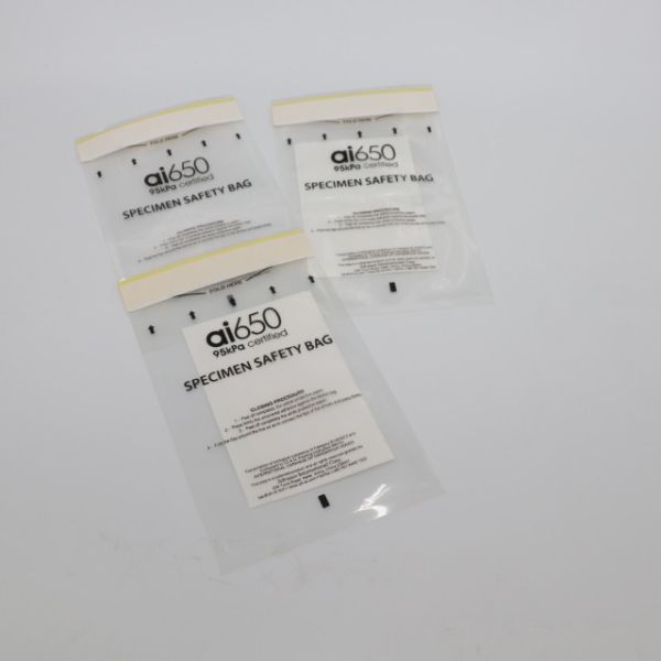 Buy Ai 650 Clear Self Adhesive Seal Specimen Bag Accept Custom at wholesale prices