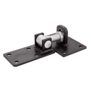 M24x100mm Galvanised Steel Gate Hinge For Heavy Wooden Gates Brackets With Plate