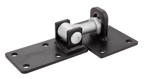 M24x100mm Galvanised Steel Gate Hinge For Heavy Wooden Gates Brackets With Plate