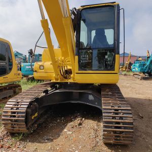 16Ton Used Komatsu Excavators Digging Machines Pc160-7