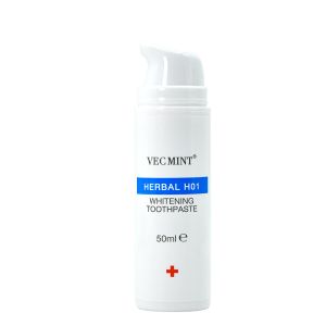 50ml VECMINT Herbal H02 Anti - Sensitive Toothpaste: Natural Herbal Blend for