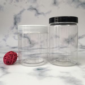8oz Capacity Plastic Storage Jars Perfect For Storing Spices Herbs And Other