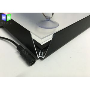 Indoor Led Snap Frame Light Box , Led Backlit Light Box Magnetic Lock