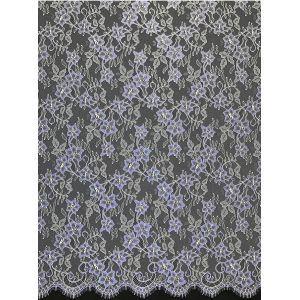 Feminine French Chantilly Lace Fabric Lady Evening Dress Fabric