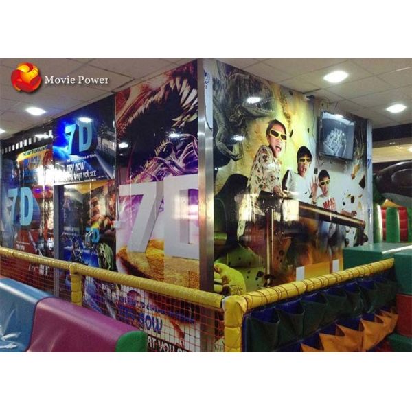 Buy 360 Degree Virtual VR 5D 7D Cinema System 6 Seats Immersive Sense at wholesale prices