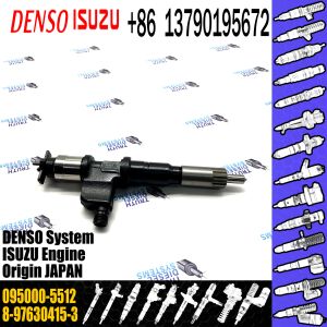 Huida Diesel Engine Fuel Injector 095000-5512 8-97630415-3 for genuine quantity