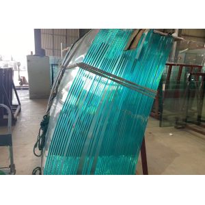 20x20 Bent Frosted Tempered Glass Panels For Shower Panel