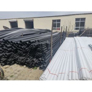 Water Cooling Spiral Pipe Extrusion Line with Winding Machine 100m/roll and