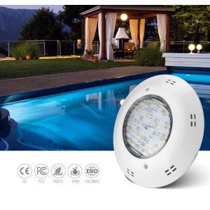Warm White 12V SS316L 1200LM 25W Led Concrete Pool Light