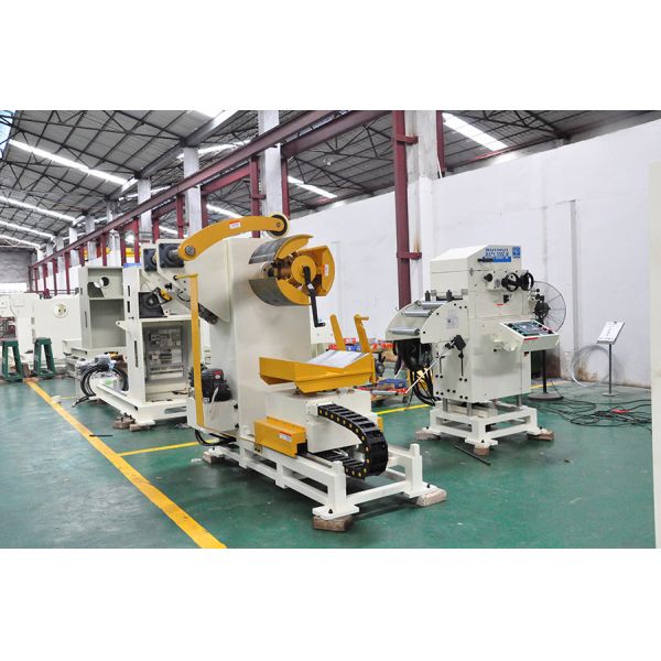 Press Machine Automatic Steel Coil Line NC Straightener Feeder
