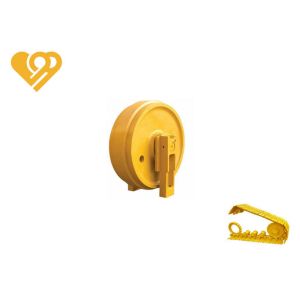 Komatsu PC300-8MO Front Idler Assembly Alloy Steel Heat-Treated