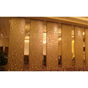 Function Hall Top Suspended Acoustic Partition Wall Panel Standard Thickness