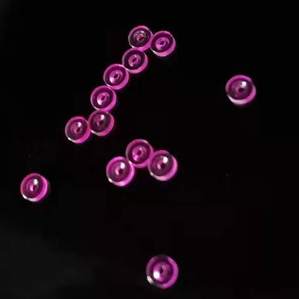 Buy Customized CZ Ruby Bearing , Sapphire Bearing With Through Hole at wholesale prices