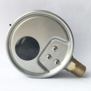 15000 Psi 100mm Plumbing Pressure Gauge Bayonet Ring Plumbing Manometer