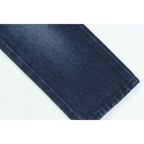 190cm 14oz 100% Cotton Indigo Blue Rigid Denim Fabric For Jeans Eco Friendly