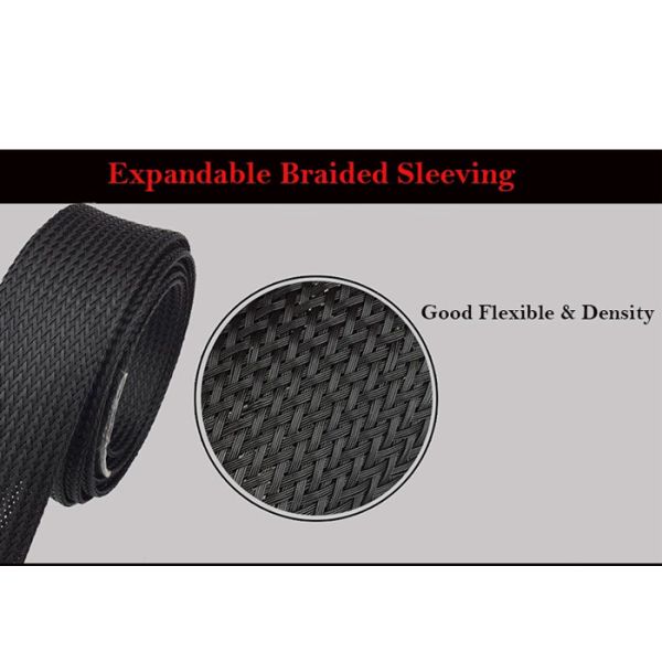 Buy Self - Extinguishing Heat Shrinkable Braided Sleeving Expandable Cable Harness at wholesale prices