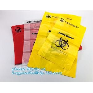 A3 Medical Autoclavable Biohazard Bags Biodegradable Clinical Waste