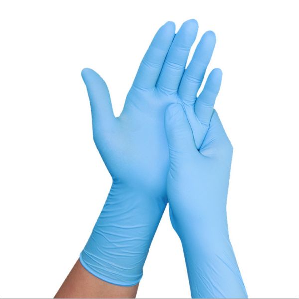 Buy Powder Free Nitrile Medical Examination Gloves , Sterile Nitrile Exam Gloves at wholesale prices