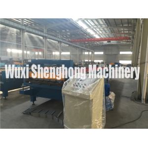 OEM / ODM Original Metal Deck Sheet Roll Forming Machine Hydraulic Cutting
