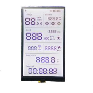 China Static Drive Transflective SPI Interface LCD COG Module on sale