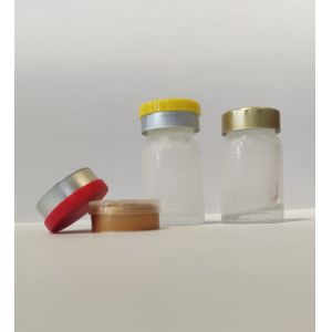 5ml Vulcanized Molded Glass Vial Hot Stamping Glass Reagent Bottles