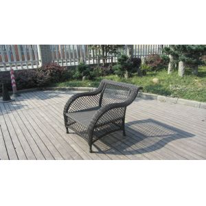 6pcs half round rattan sofa set