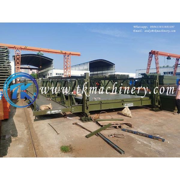 Steel Bailey Bridge Footway Bridge Compact 100 Bailey Single Lane S355JR