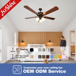 CE Super Asia Italy Indoor Elegant Classic Antique 52 Inch Ceiling Fan with