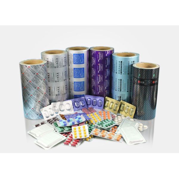 Buy Printed Treatment 6gsm Aluminum Blister Foil For Medication Packs at wholesale prices