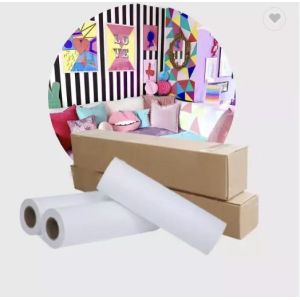 China 62'' Width 65gsm Digital Printing Heat Transfer Paper Anti - Curl on sale
