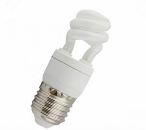 Quality 5W E27 T2 Super Mini Half Spiral Energy Saving Lamp for sale