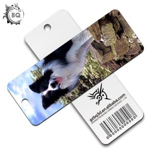 Custom Lovely Dog Lenticular 3D Animal Bookmarks With Tassel For Gifts And