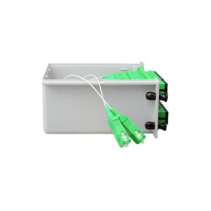 SC UPC 1x16 Splitter Box For Fiber Optic Cable, Cassette Plc Fiber Optic