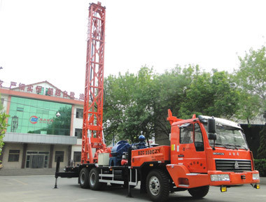 BZCY400ZY full hydraulic truck mounted water well drilling rig