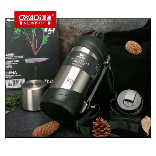 2.5 Liter Stainless Steel Water Bottle Insulated Chilly Bottle 2500ml