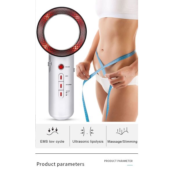 New Home Ultrasonic slimming instrument EMS Infrared Body Massager Fat Burner body beauty instrument