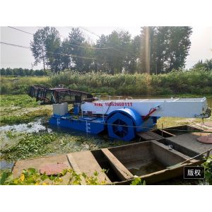 3000m2 Reed Aquatic Weed Harvester Water Hyacinth Harvester Machine