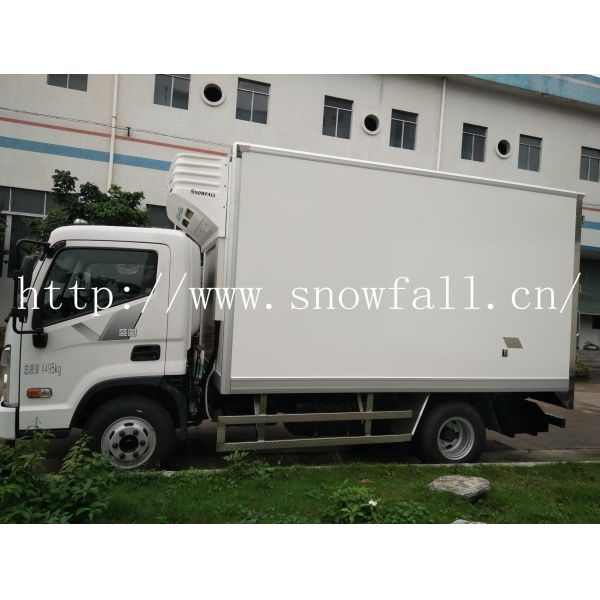 Buy Customized Frp Meat Rail Truck Box With Manual Transmission High Intensity at wholesale prices