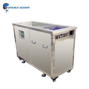 Metal Belt Ultrasonic Cleaner For Stamping , Parts Industrial Ultrasonic Cleaner