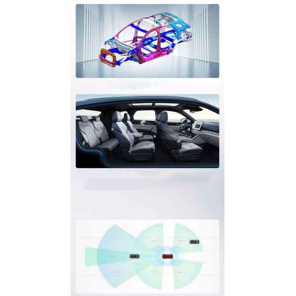 S Byd Tang EV DM 5 Door Electric Car 7 Seat 4 Wheel Electric Car