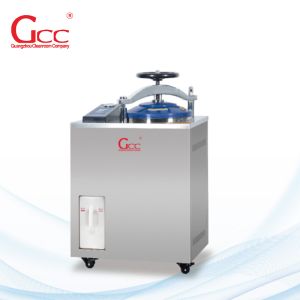 China Vertical Pressure Steam Autoclave Sterilizer LED Automation 105℃ - 134℃ on sale