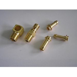 Quality Customized CNC Machining of Brass Nut Part with ASTM Standard and /-0.05mm Tolerance for sale