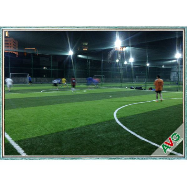 SGS Easy Maintenance Football Grass Artificial Turf With PP + Net Backing