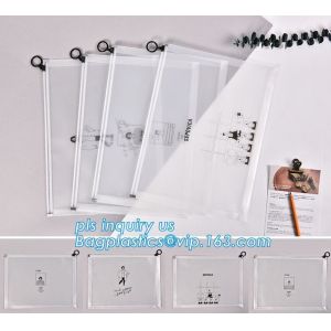 China durable clear PVC Slider zipper stand up bag, 100% oxo boidegradable clear pvc slider zip bags, Frosted plastic bag with on sale