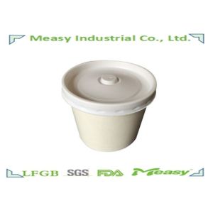 Takeaway biodegradable Disposable Paper Bowl 8oz 12oz 16oz With Lid