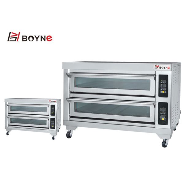 Three Layer Nine Trays Electric Oven For Pizza Store Bread Shop Kitchen