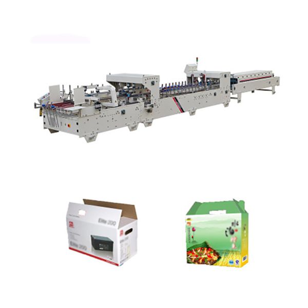 Automatic High Speed Pre-fold and Lock Bottom Folder Gluer Machine for making