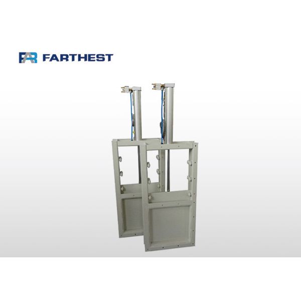 Buy Animal Feed Plant Stainless Steel Pneumatic Cylinder Slide Gate Equipment at wholesale prices