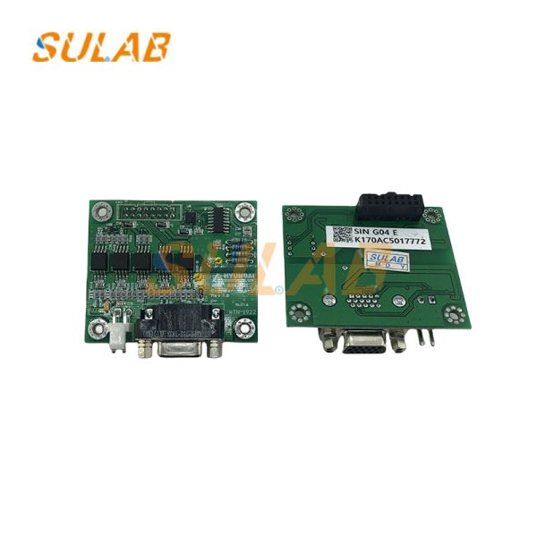 Hyundai Elevator Encoder PCB Board WBVF SIN ISO REV: 1.0 WTN-1922
