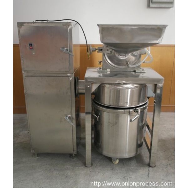 Stainless Steel Onion Powder Grinder Machine with Water Cooling & Dust Collector